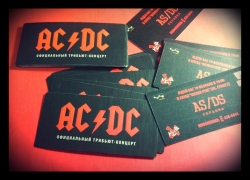 Пригласительные ACDC.